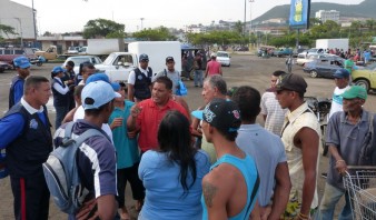 Desalojaron mercado paralelo en sector Los Cocos de Puerto La Cruz