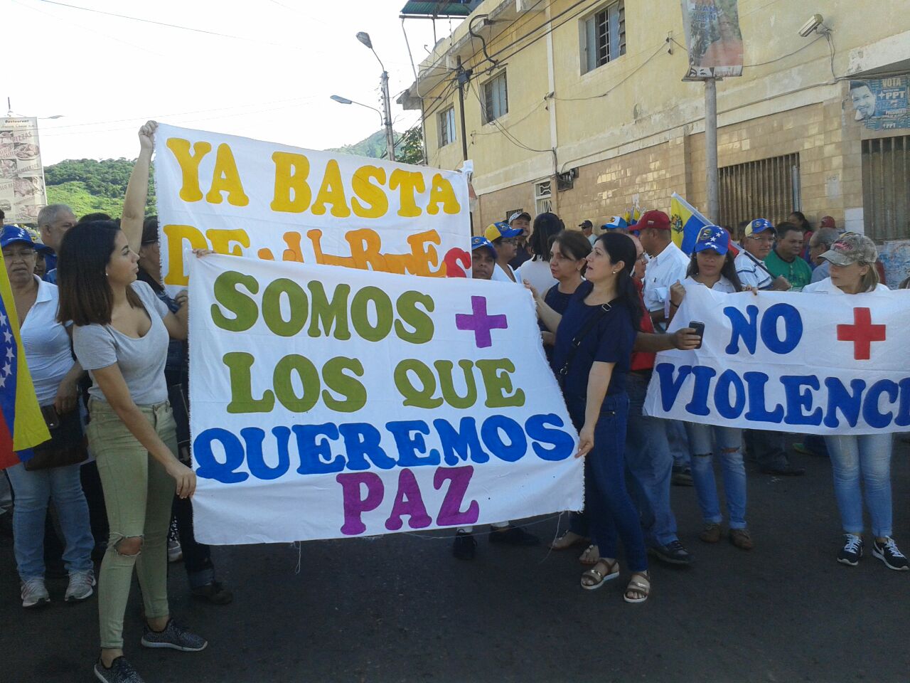 EN FOTOS: Clamor de justicia tomó calles de Altagracia de Orituco en protesta contra la inseguridad