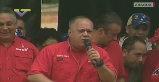 Diosdado Cabello dice que aquí no va a haber elecciones, sino “más revolución” (Video)