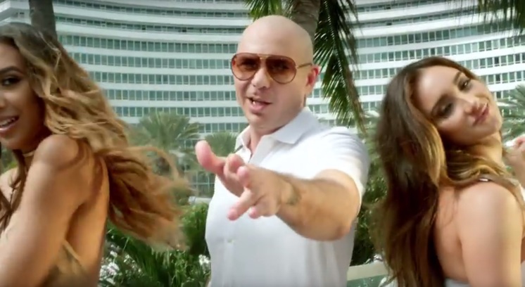 Pitbull promociona las playas de Florida (video)