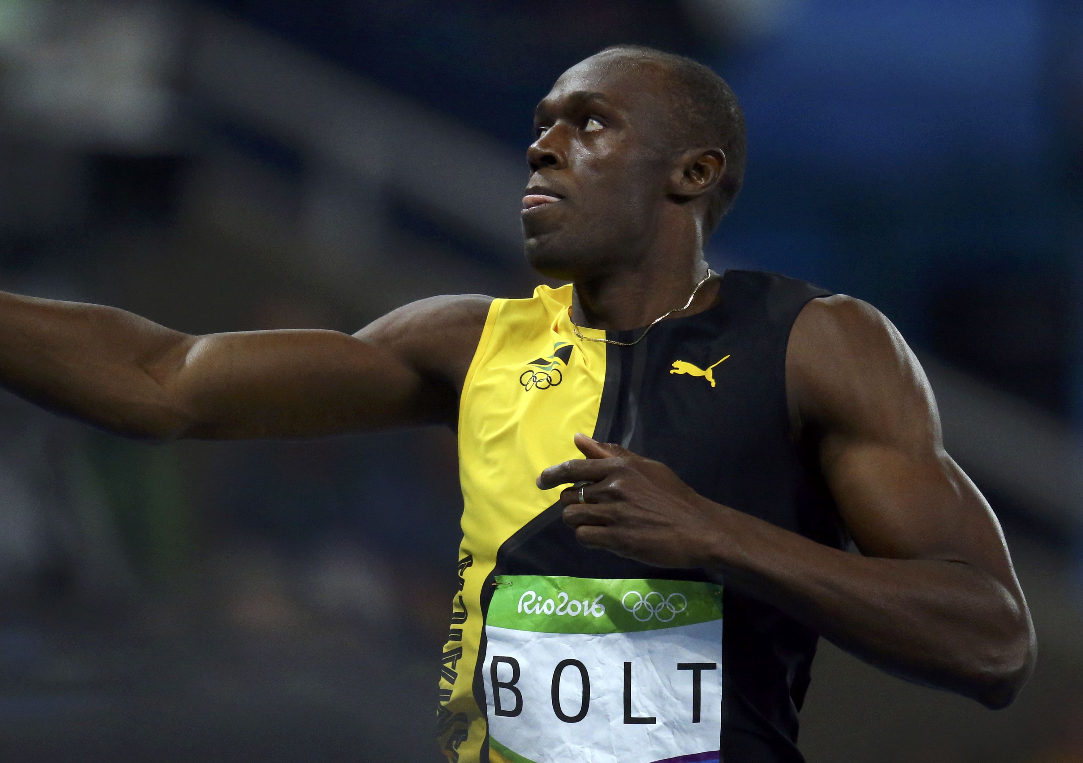Tercer oro olímpico para Bolt en 100 metros en Río 2016