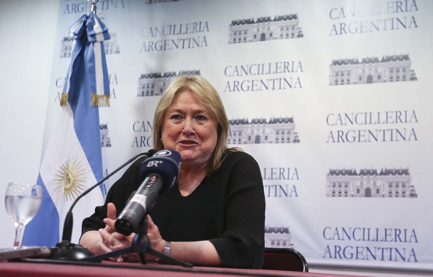 La canciller de Argentina pide a Maduro que cuide sus palabras