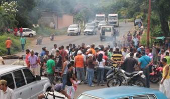 Protestaron por azúcar en Valle de Guanape