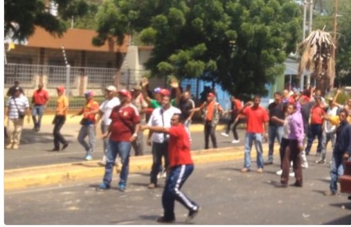 Chavistas le lanzaron piedras a opositores en Falcón #7Sep