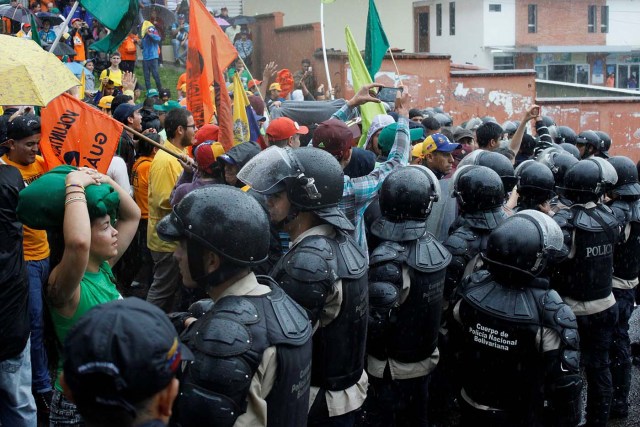 represion policia oposicion marcha 