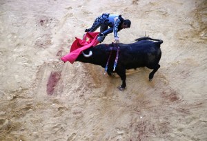 Miles protestan en Madrid contra las corridas de toros