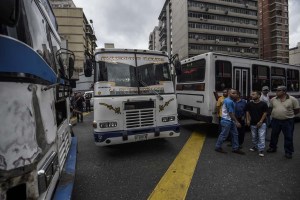 Caracas amaneció nuevamente sin transporte público