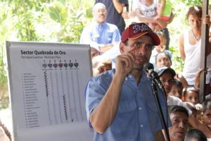 Capriles: El Revocatorio es la paz y tranquilidad de los venezolanos