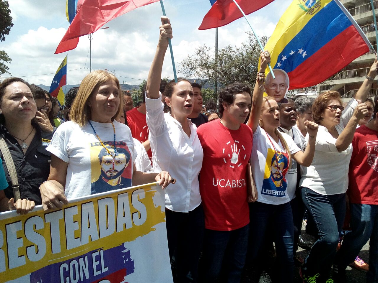 María Corina Machado: La Unidad ha adoptado la ruta de la desobediencia cívica frente al CNE