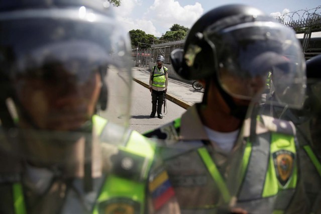 protesta policias