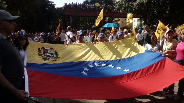Foto: Oeste de Caracas se concentra para la Toma De Venezuela / twitter