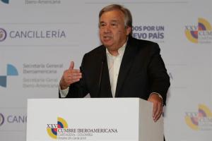 Guterres asegura que no habrá solución en Venezuela sin diálogo constructivo