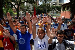 Estudiantes “patearán calle” para exigir Revocatorio, canal humanitario y liberación de jóvenes detenidos