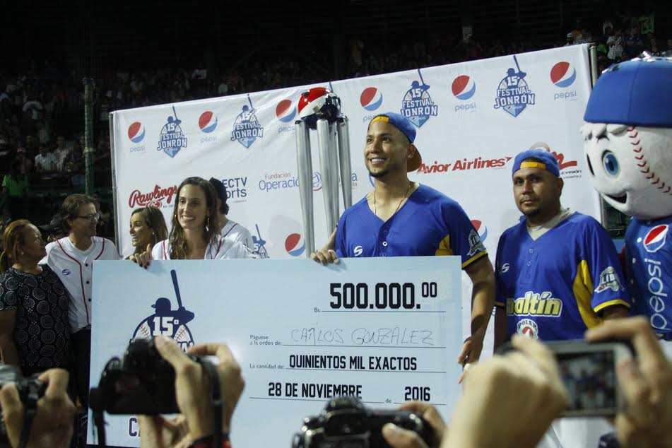 ¡Gallo que no repite, no es gallo! “Car-Go” se quedó con la corona del derby de jonrones