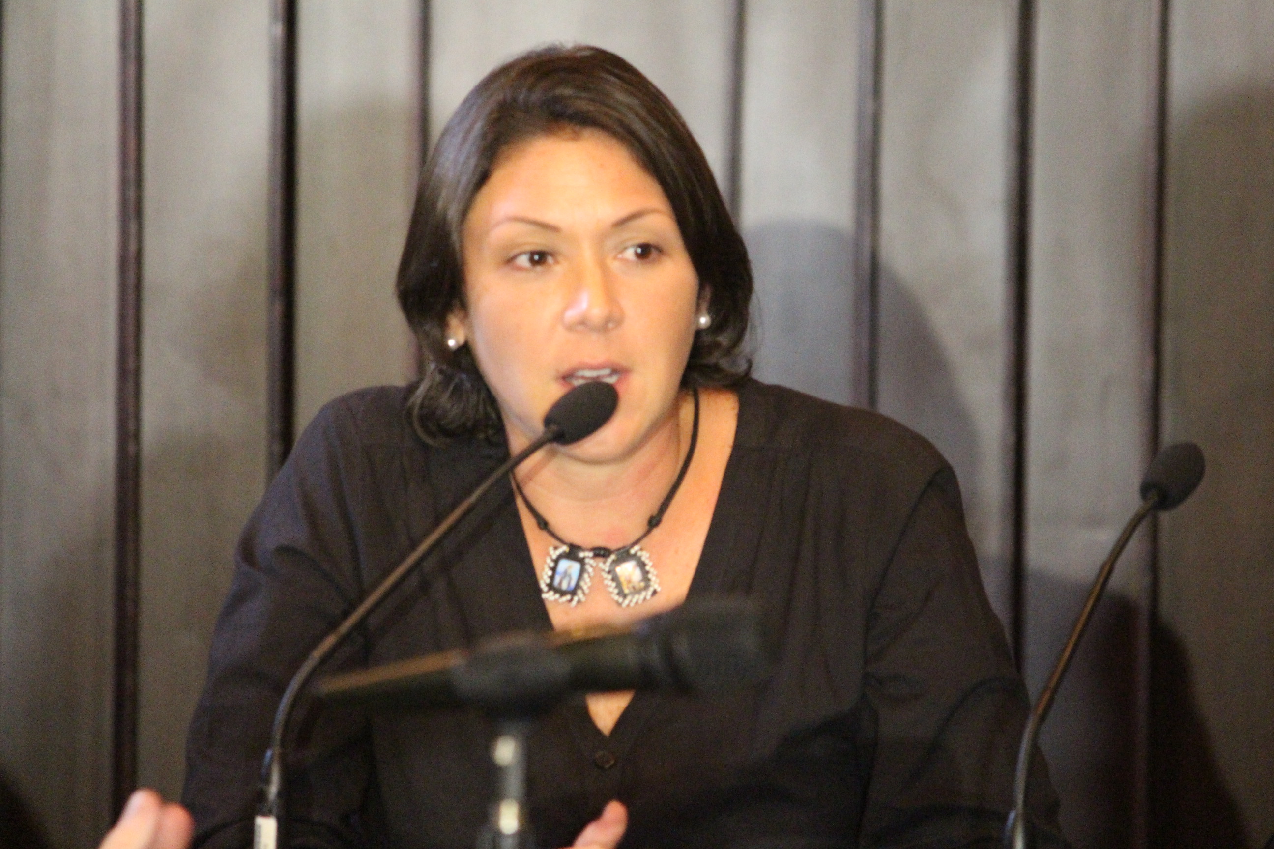 Amelia Belisario: Quien no cumple con la ley y con el país es el Gobierno