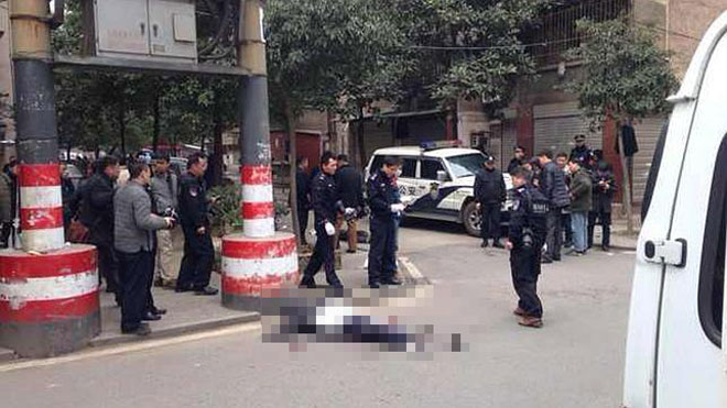 Explosión de bomba en China dejó un muerto y 4 atacantes abatidos por la policía