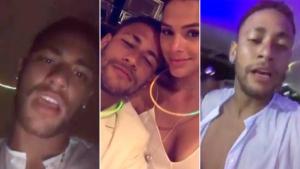 Alcohol, música y su ex novia: así recibió Neymar el 2017