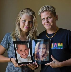 La primera familia transgénero: Eran madre e hijo, ahora son padre e hija (fotos)