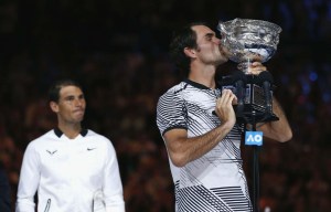 Federer gana a Nadal en la final del Abierto de Australia (fotos)