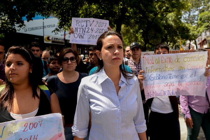 María Corina Machado: Sabemos que los estudiantes detenidos en El Rosal están en El Helicoide
