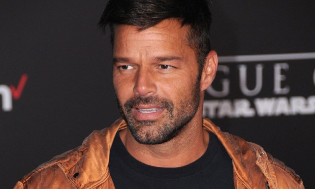 El actor y cantante puertorriqueño, Ricky Martin