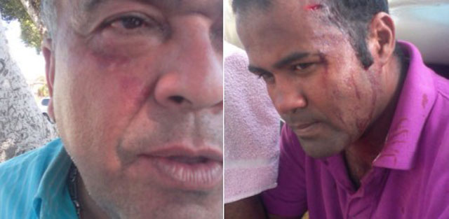 Colectivos violentos agredieron a dos dirigentes de Vente Venezuela en Falcón