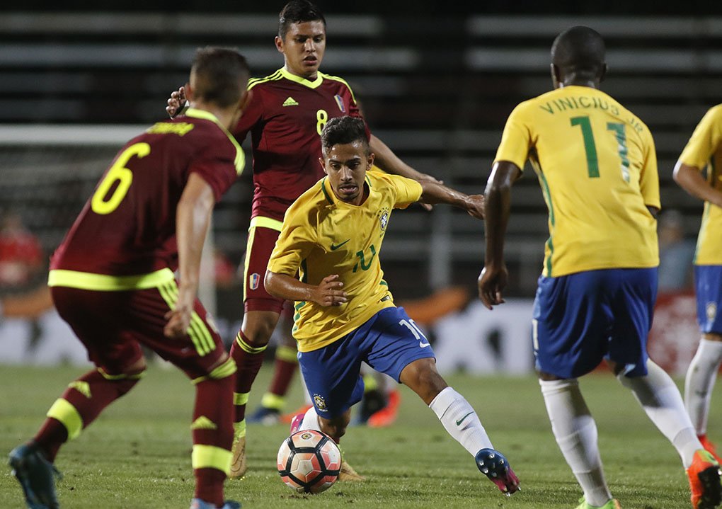Brasil gana a Venezuela y se encumbra en el Sudamericano Sub17