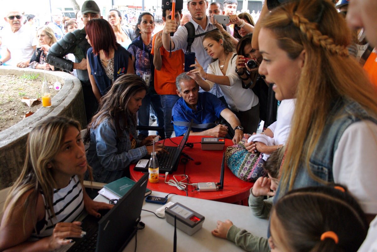 Lilian Tintori: Con nuestra validación damos todo por el todo para lograr la paz y la libertad