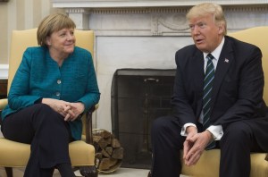 Merkel planea reunirse de nuevo con Trump a finales de abril