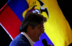 Lasso celebró avance a la segunda vuelta y dijo que la democracia triunfó en Ecuador