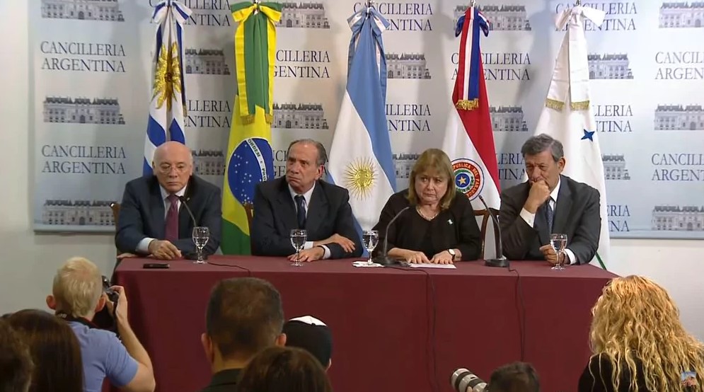 Mercosur activa la cláusula democrática por la “falta de separación de poderes” en Venezuela (DOCUMENTO)