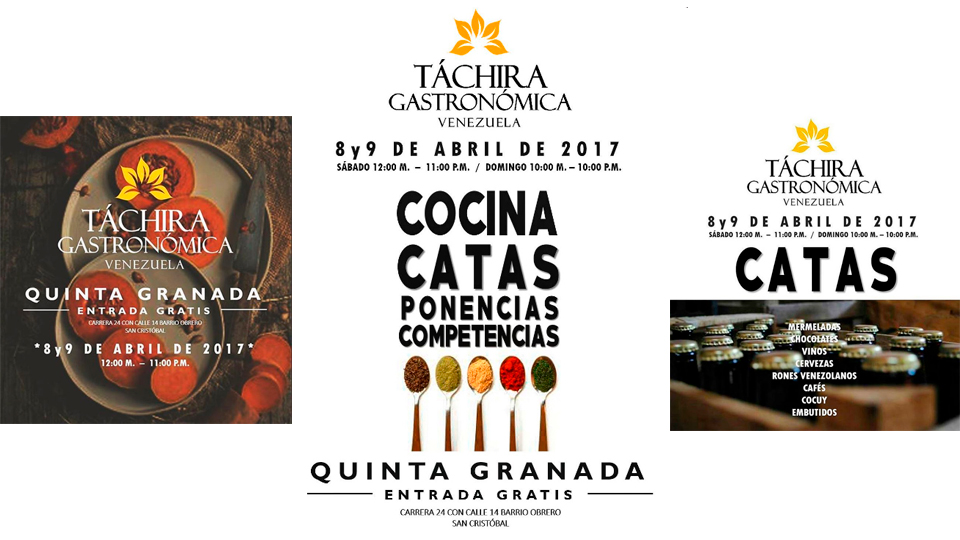 La primera edición de “Táchira Gastronómica” busca reconocer las tradiciones gastronómicas