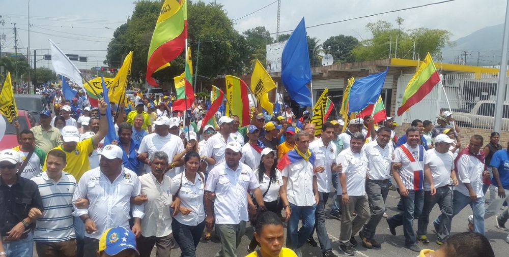 Luis Parra: Yaracuyanos honraron a los caídos con multitudinaria marcha
