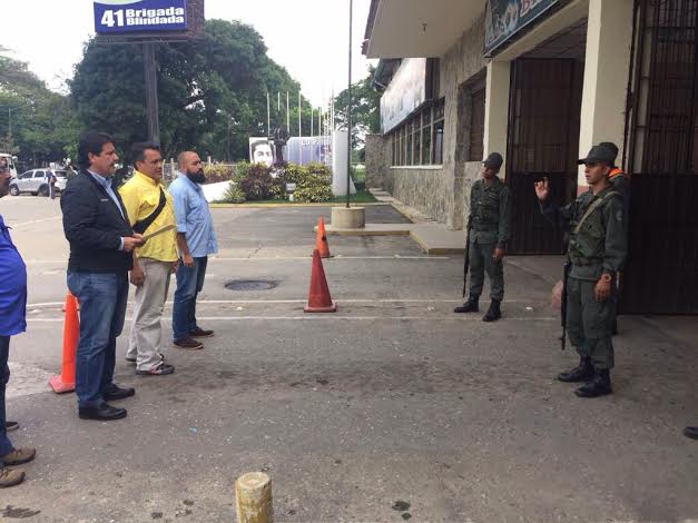 PJ Carabobo consignó documento en la 41 Brigada Blindada solicitando el cese de la represión