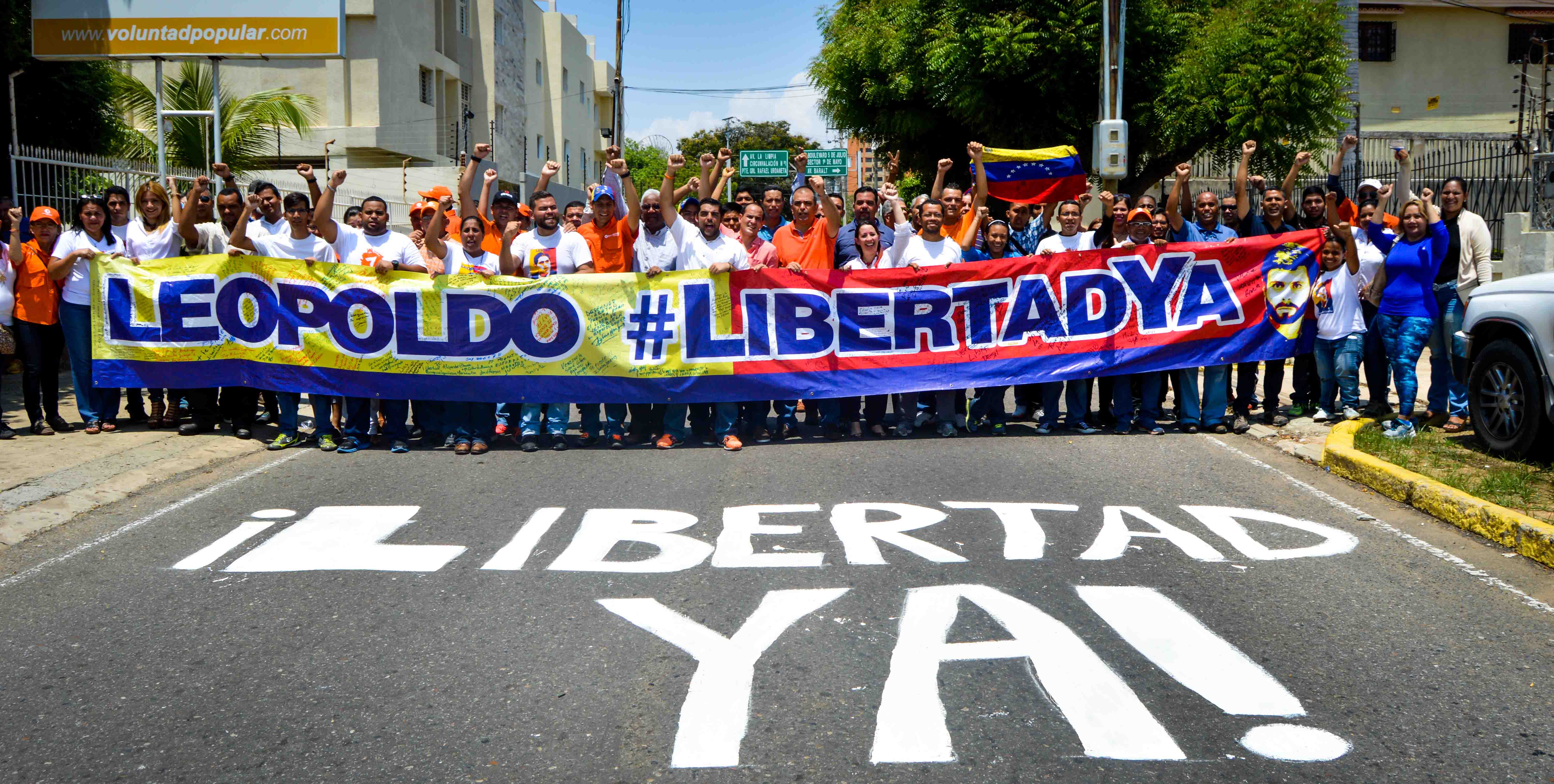Zulianos piden #LibertadYA para Leopoldo López en su cuarto cumpleaños encarcelado