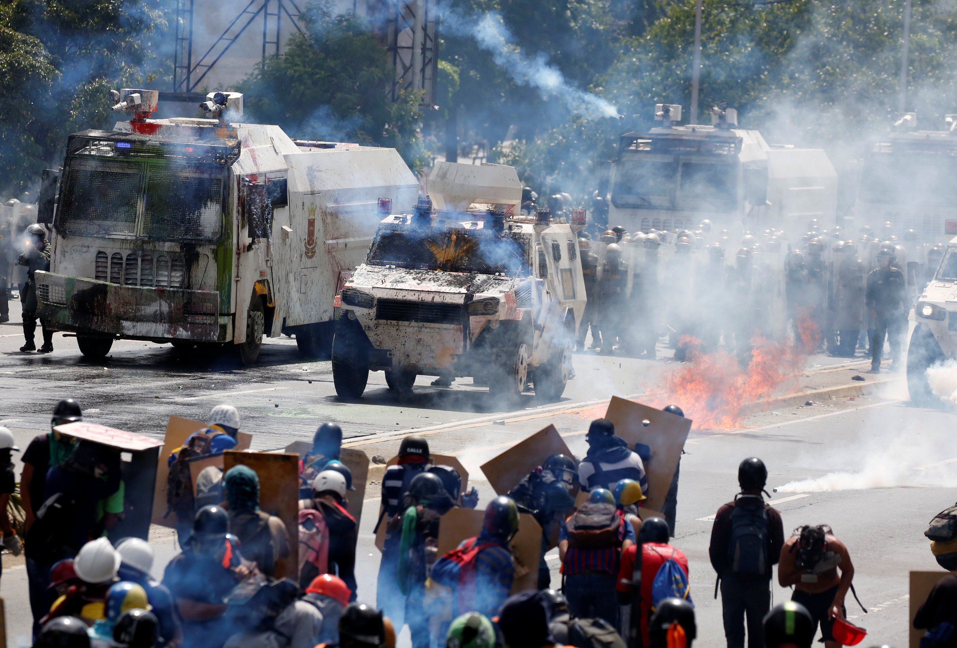 #TimeLapse Así fue la avanzada y posterior retirada de la marcha en la #FF tras la represión