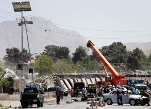 Dos empleados de la embajada alemana en Kabul, heridos en el atentado