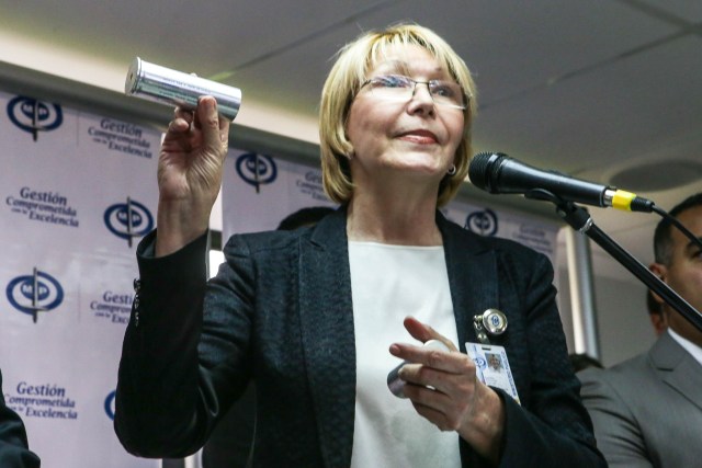 La fiscal general, Luisa Ortega Díaz (Foto: EFE)