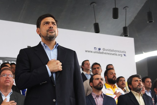 Carlos Ocariz, alcalde del municipio Sucre