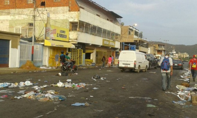 Disturbios en Anzoátegui estallaron en vandalismo y saqueo