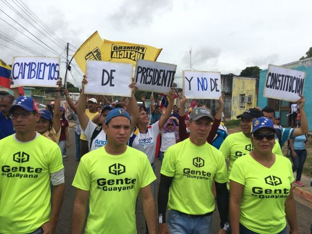 Indicó que San Félix ya no es un bastión del chavismo