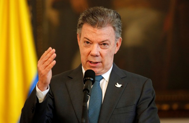 Presidente de Colombia Juan Manuel Santos   / Foto REUTERS/Jaime Saldarriaga