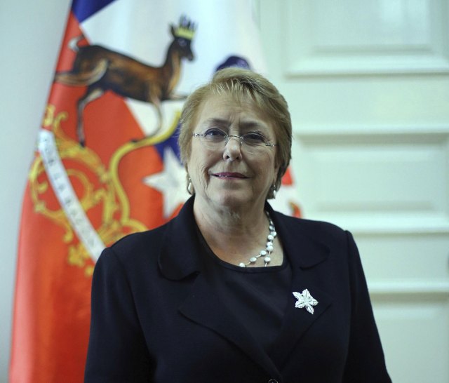 Michelle Bachelet, presidenta de Chile (foto EFE)