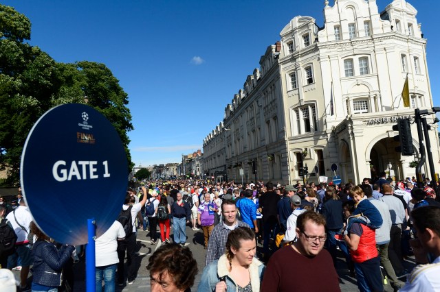 La ciudad de Cardiff está a la espera de la final de la Champions League (Foto: Reuters)