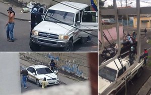 Paramilitares armados y cuerpos de in-seguridad causan destrozos en Barquisimeto