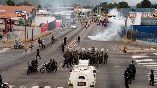 Represión Mérida 5junio