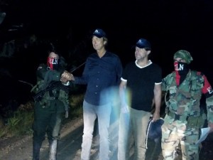 La guerrilla ELN liberó a dos periodistas holandeses secuestrados en Colombia