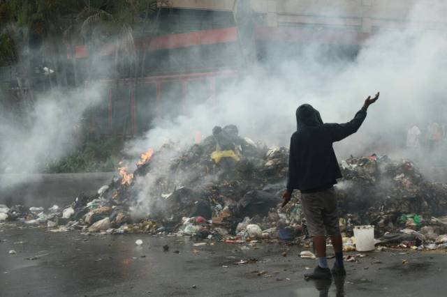 Escombros en altamira