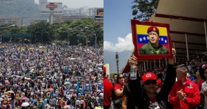 Oposición marcha hasta bases militares y chavismo por la Batalla de Carabobo