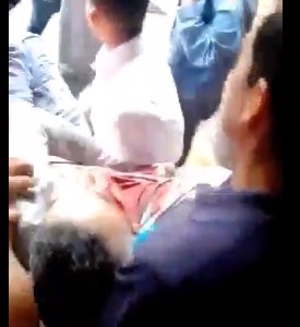 PNB hirió a manifestante durante trancazo en Sabana Grande (video)